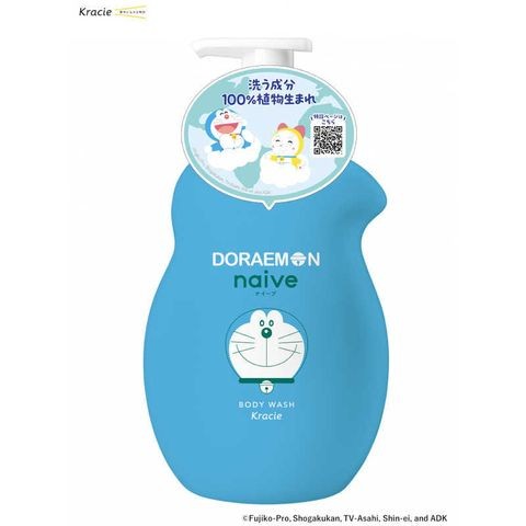 kracie-naive-refresh-body-wash-doraemon-peach-scent