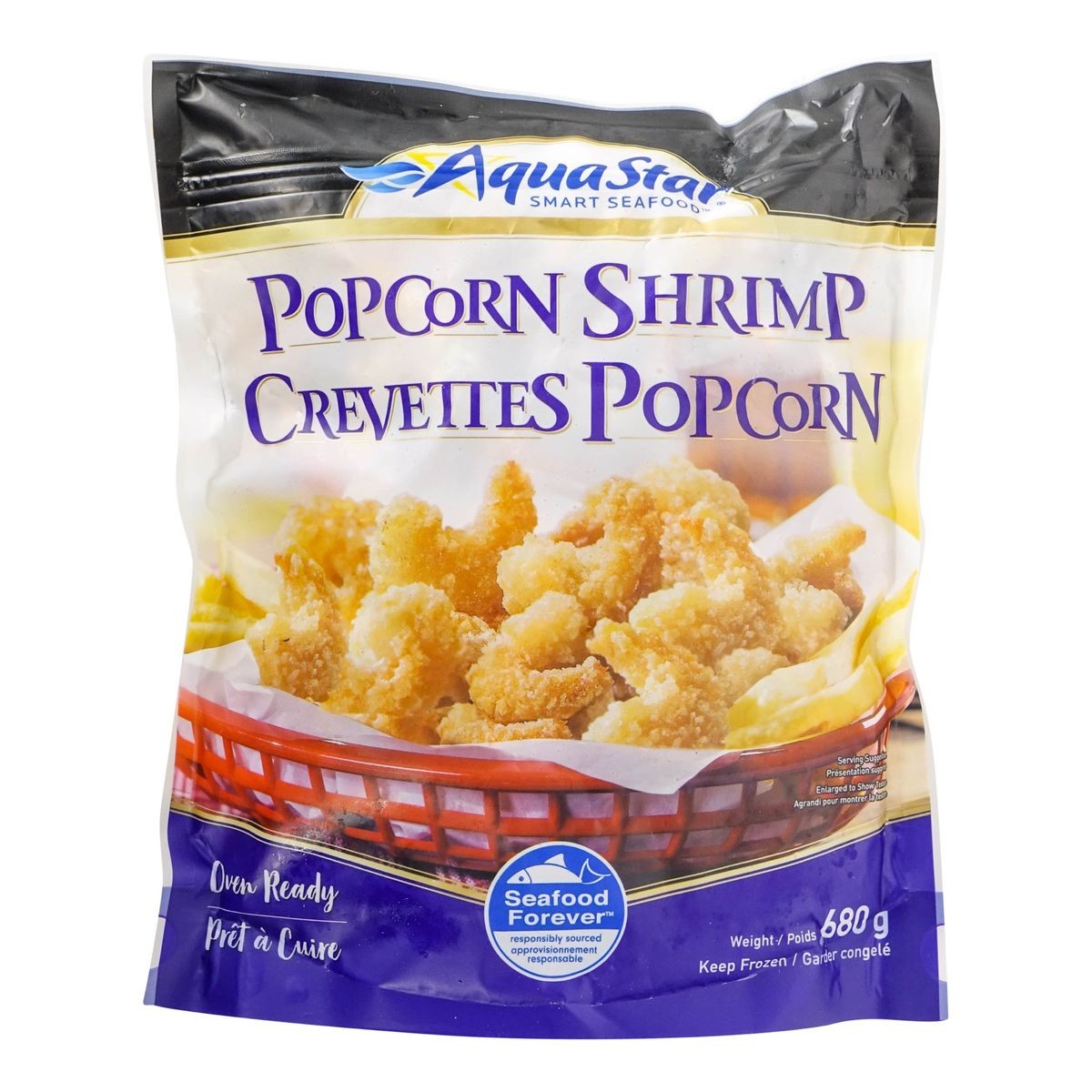 AQUASTAR Popcorn Shrimp | Superwafer - Online Supermarket