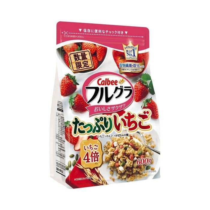CALBEE Strawberry Fruit Cereal | Superwafer - Online Supermarket